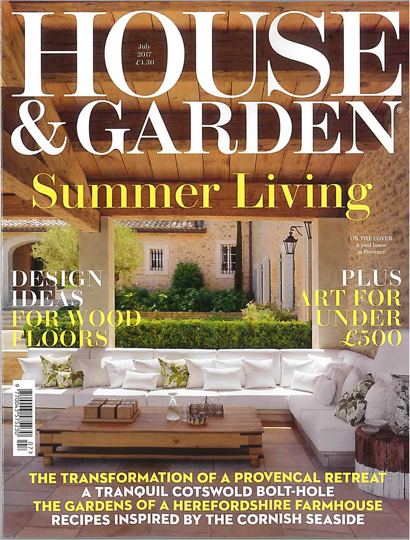 Cover of House & Garden Magazine, July 2017